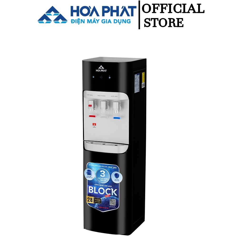 Cây nước nóng lạnh hút bình Hòa Phát HHC385 - Bảo hành 28 tháng - Hàng chính hãng