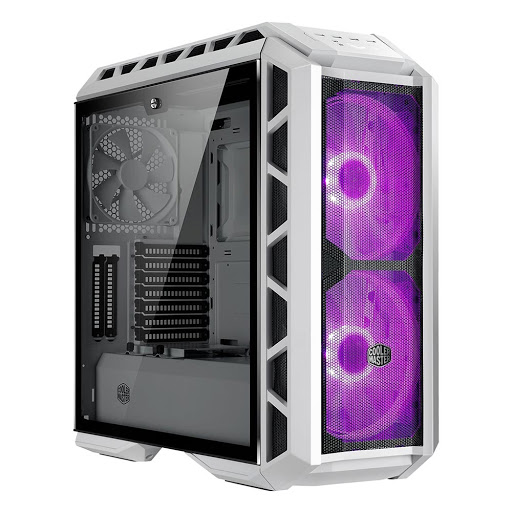 Vỏ case CoolerMaster MasterCase H500P MESH TG ARGB (Trắng) - Hàng Chính Hãng