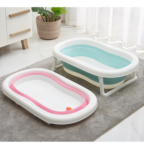 Chậu tắm gập gọn cao cấp cho bé yêu