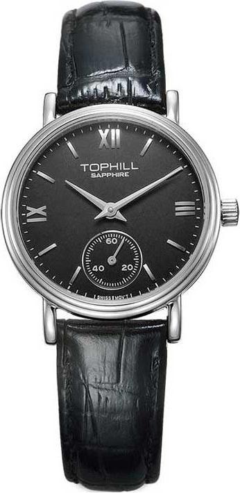 Đồng hồ nữ dây da Thụy Sĩ TOPHILL TA021L.PB1197