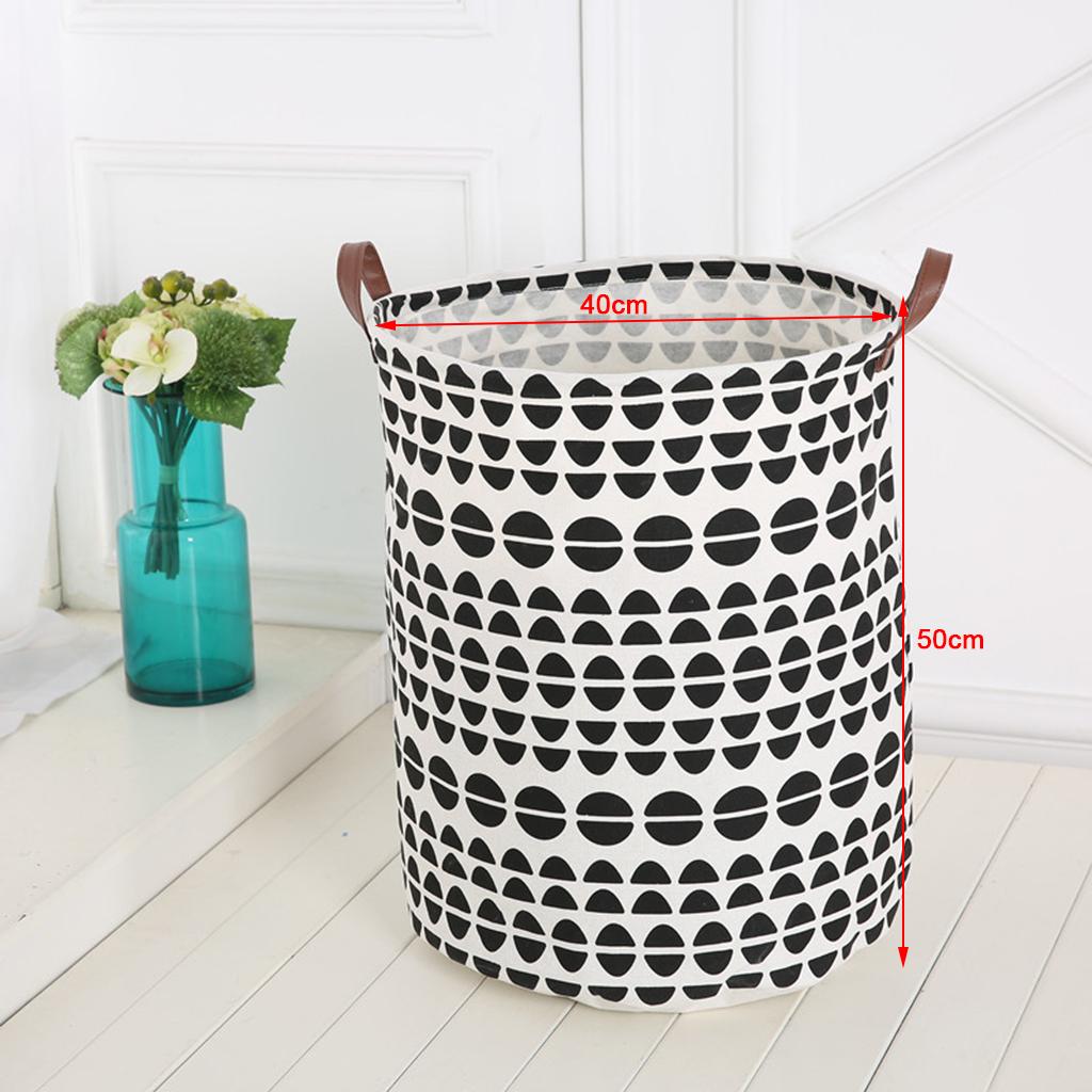 Folding Storage Basket Clothes Laundry Hamper Makeup Cosmetic Storage Box 01