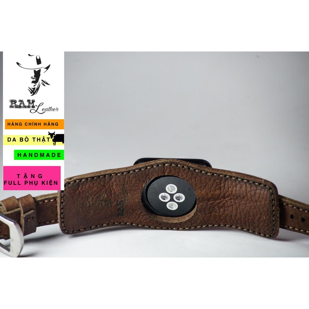 Dây đồng hồ da bò handmade - RAM 1951 + B2
