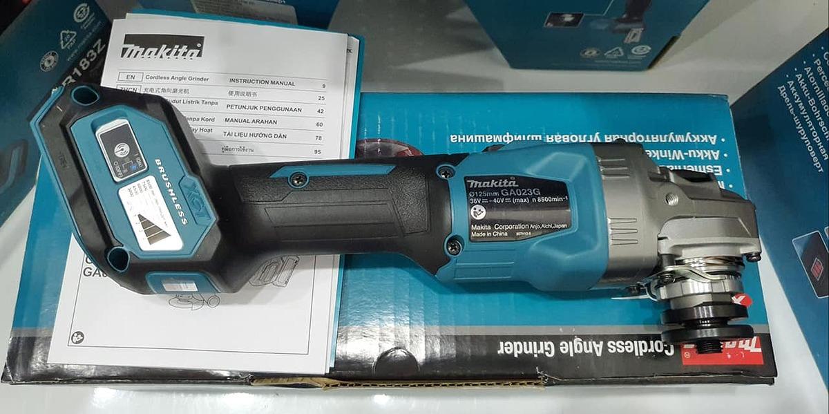 MÁY MÀI GÓC DÙNG PIN 40V (KHÔNG KÈM PIN VÀ ĐẾ SẠC) MAKITA 125MM GA023GZ - HÀNG CHÍNH HÃNG