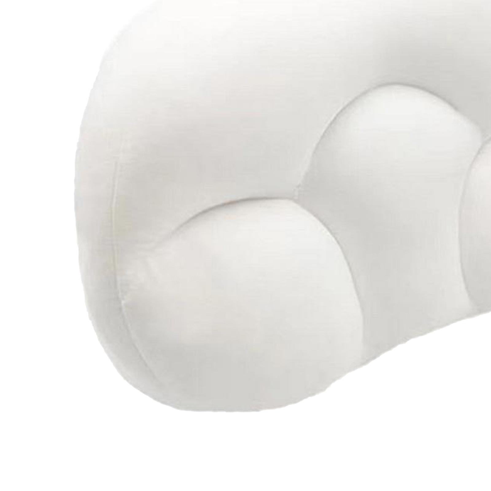 3D Sleep Pillow Baby Nursing Memory Soft Orthopedic Memory Pillow White