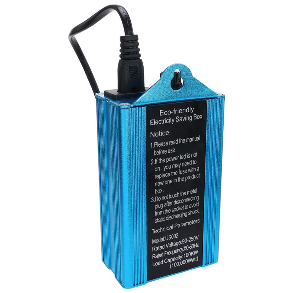 100KW Power Saver Home Power Saving Box EU Plug