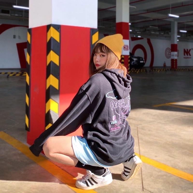UPZ Áo Khoác Hoodie In Peachee