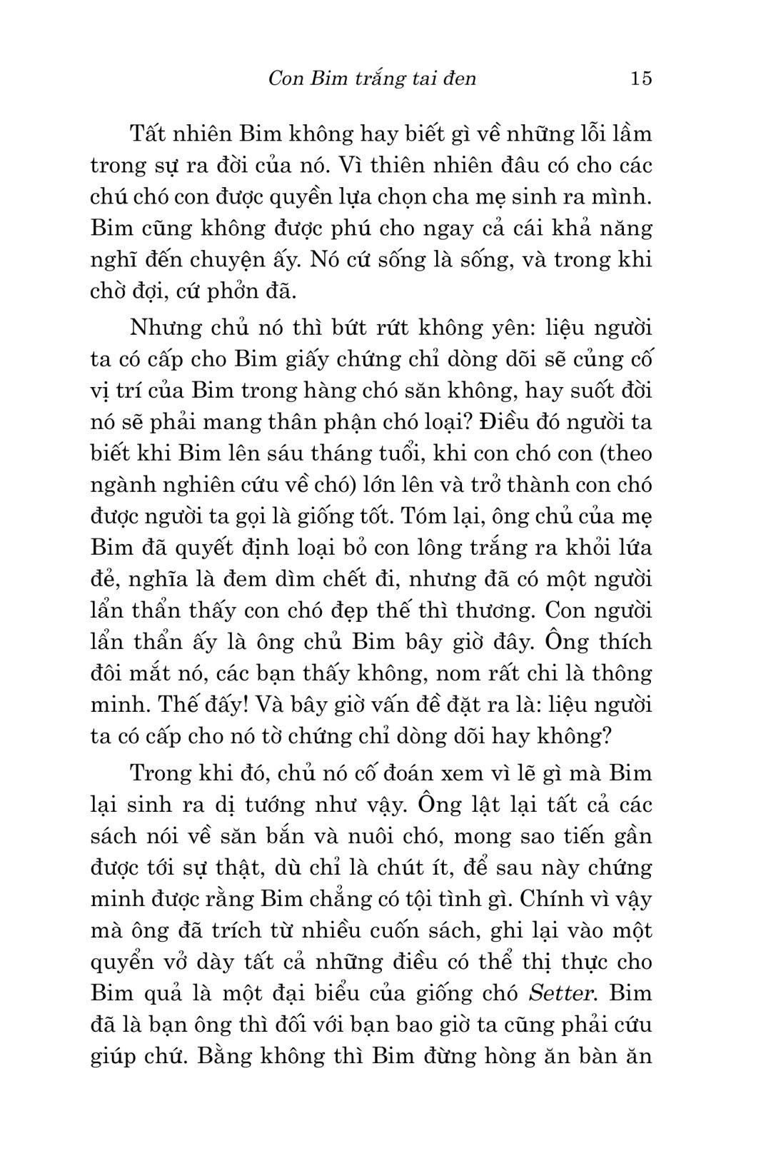 Văn Học Cổ Điển - Con Bim Trắng Tai Đen (Tái Bản 2023)