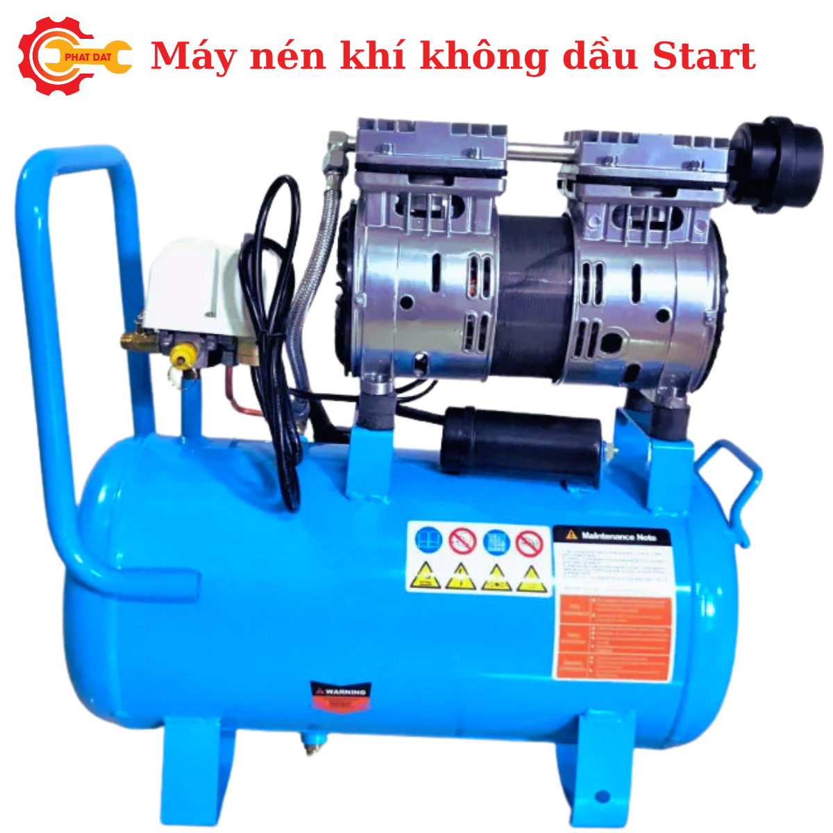 Máy nén khí giảm âm không dầu Start 30L 