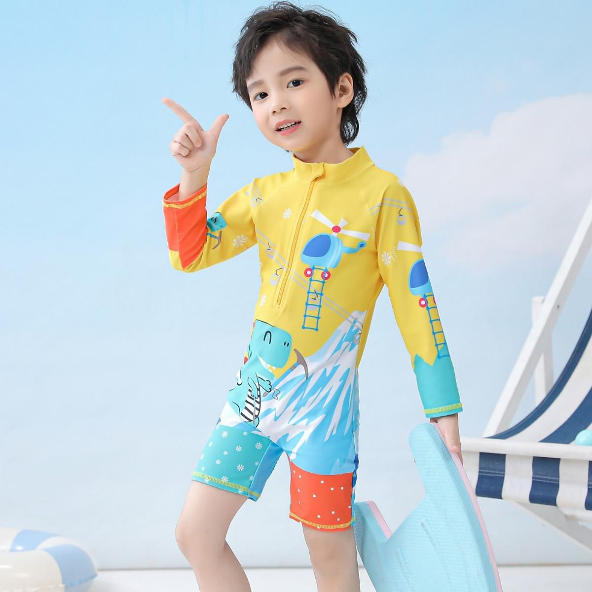 SET BƠI LIỀN THÂN CHO BÉ ĐI BƠI ĐI TẮM BIỂN CHỐNG NẮNG CHỐNG TIA UV