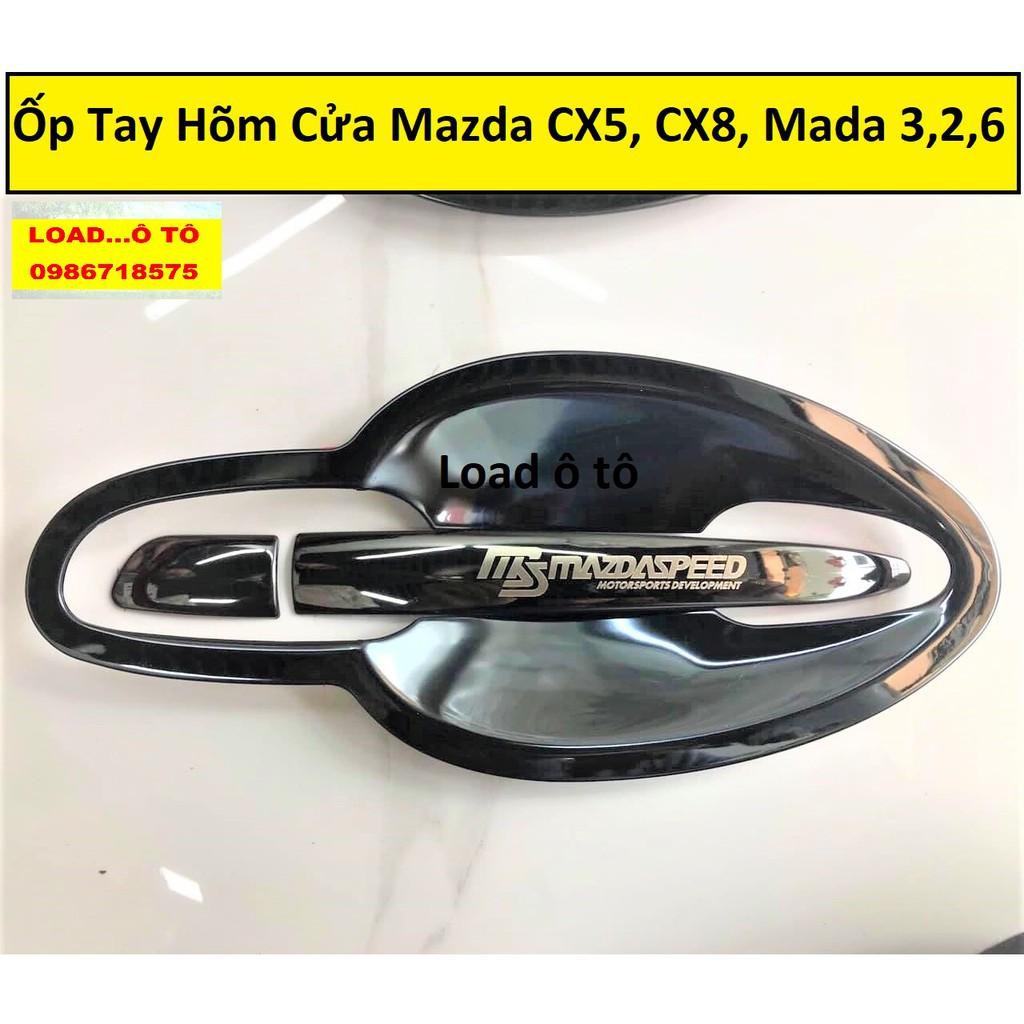 Ốp Tay Nắm, Hõm Cửa Xe Mazda CX5, CX8, Mazda 2,3,6 Vân Titan Cao Cấp Nhất Thị Trường
