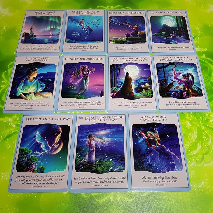 Bộ Tarot Love and Light Oracle Bài Bói New