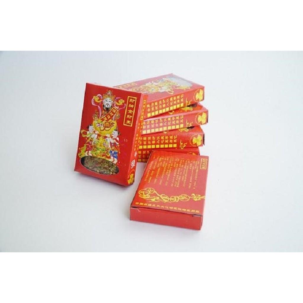 Combo 68 xu phong thủy + 1 gạo vàng thần tài