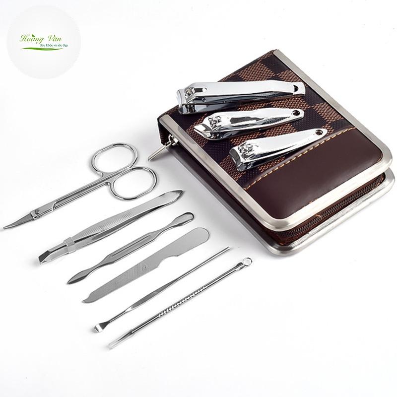 Bộ dụng cụ làm móng 9 món làm bằng inox