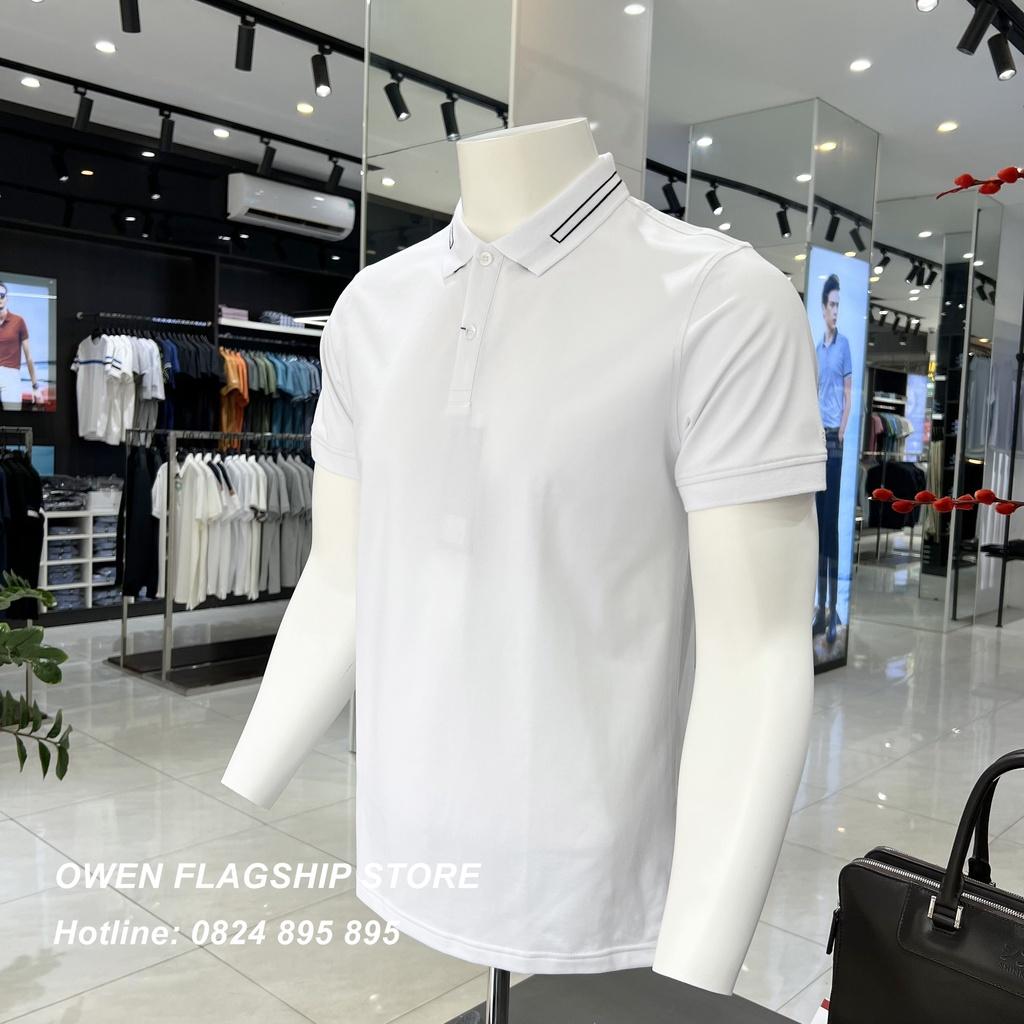 Áo Polo nam Owen chất Cotton thấm hút mồ hôi thoáng mát Mã APV231341