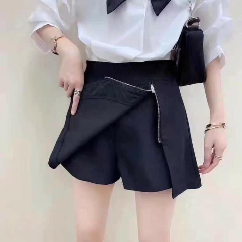 Chân váy xẻ cạnh khoá siêu hót siêu tôn dáng