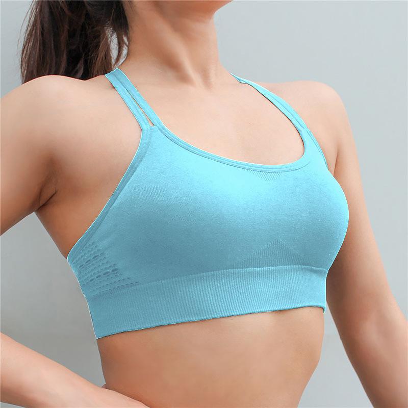 Sexy Áo Ngực Thể Thao Tập Gym, Chạy Bộ Đeo Tập Yoga Push Up Chống Sốc Áo Ngực Thể Thao Thể Thao Áo Họa Tiết