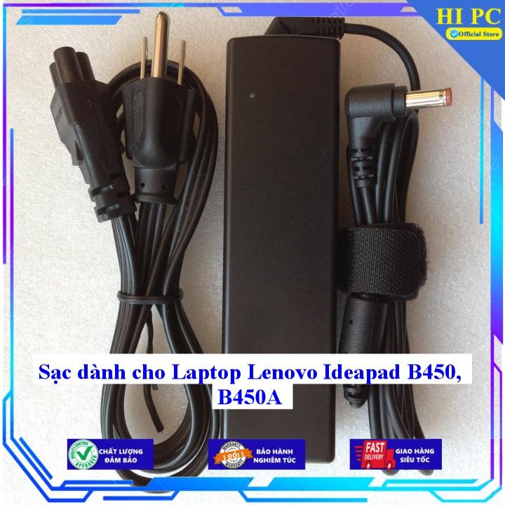 Sạc dành cho Laptop Lenovo Ideapad B450 B450A - Kèm Dây nguồn - Hàng Nhập Khẩu