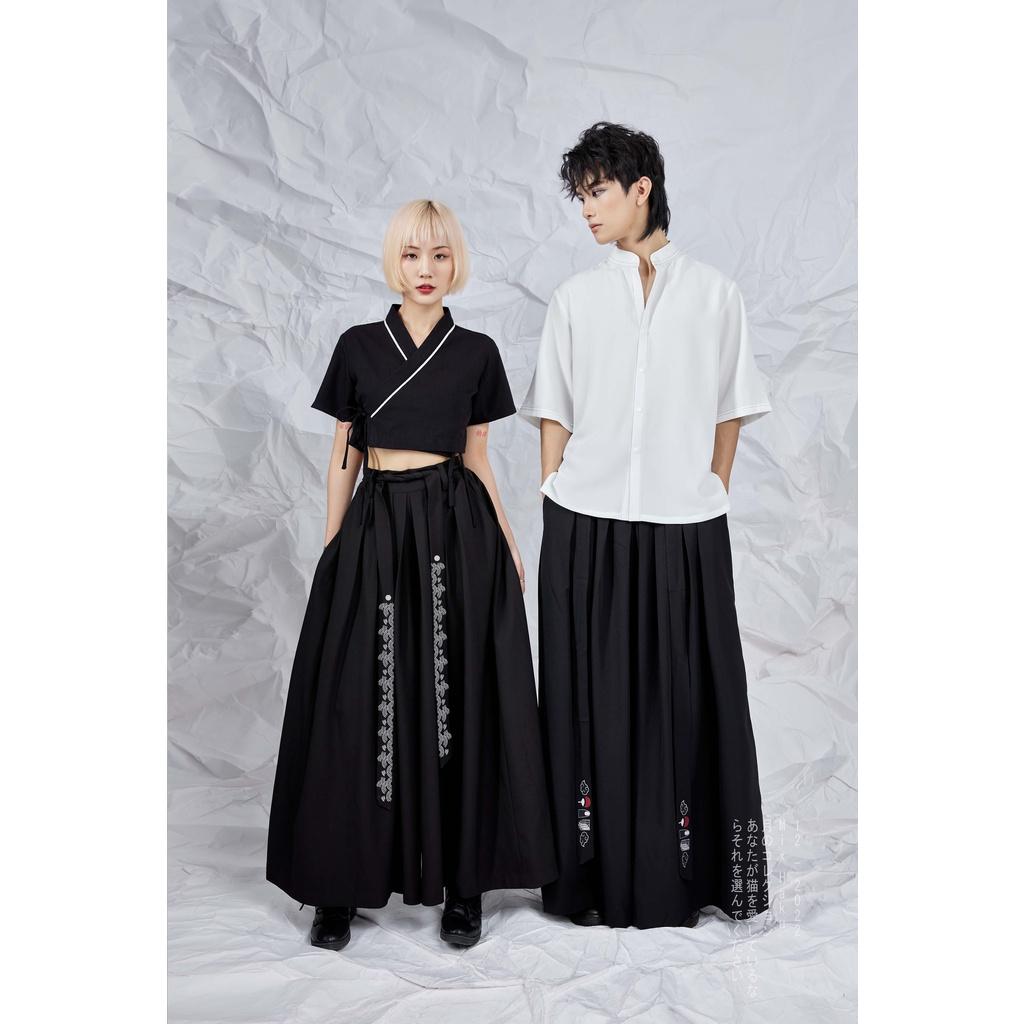 Quần Ống Xếp Phong Cách Nhật Bản - Hakama Pants