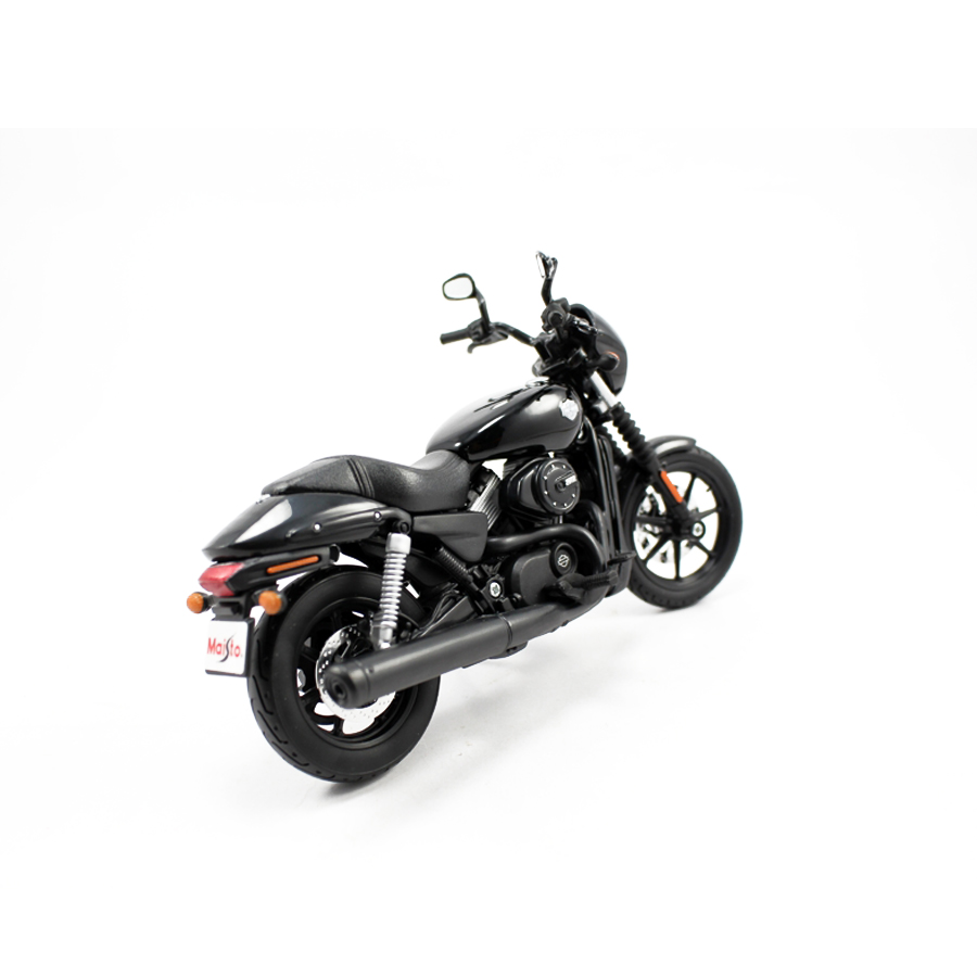 Mô Hình Xe Harley Davidson 2015 Street 750 Black 1:12 Maisto