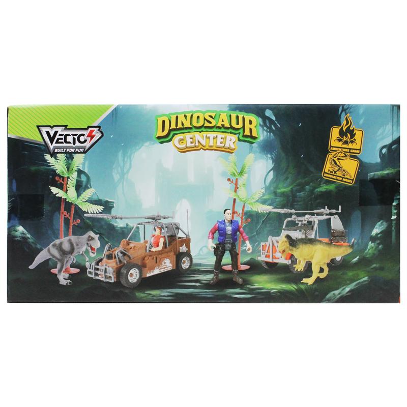 Bộ Đồ Chơi Trung Tâm Nghiên Cứu Khủng Long - Xe Bọc Thép - Vecto DN7743B