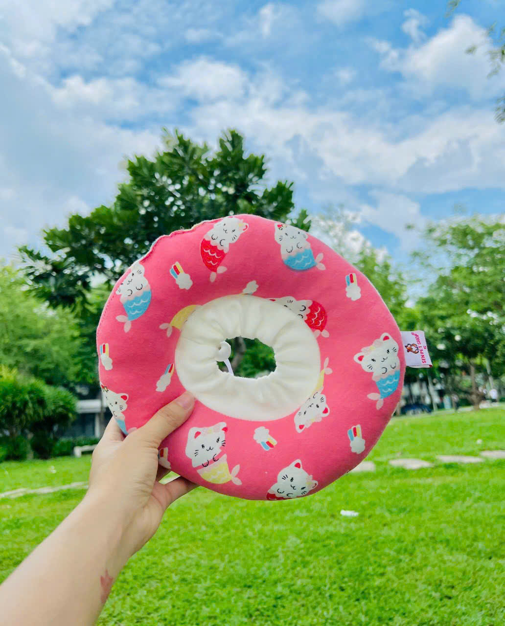 VÒNG CHỐNG LIẾM LOA CHỐNG LIẾM TỪ 1-13KG DÀNH CHO THÚ CƯNG CHÓ MÈO