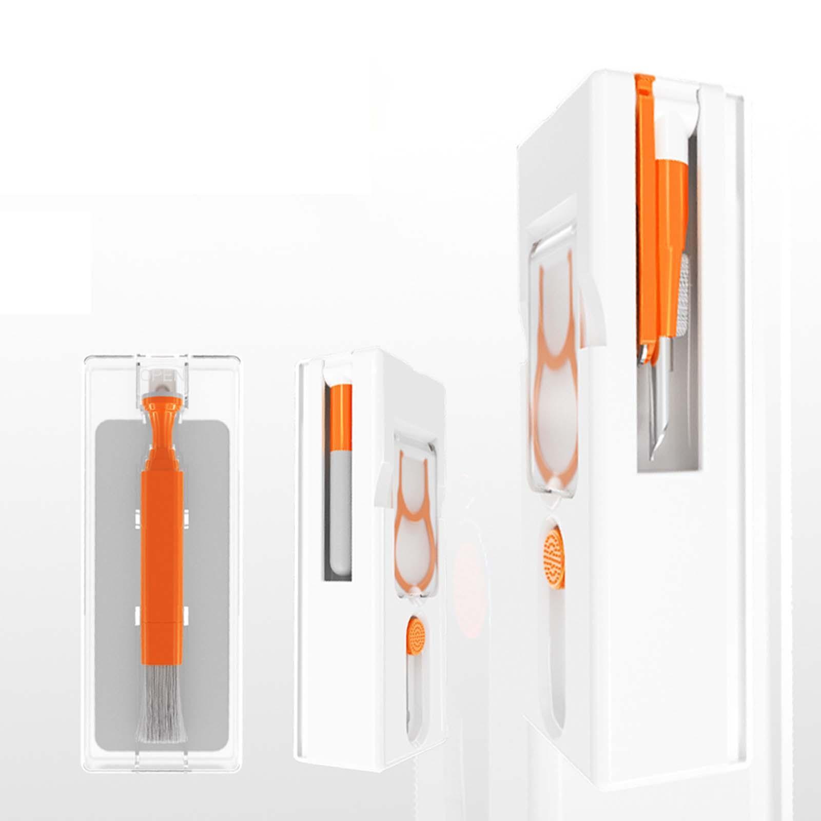 11 in 1 Phone Keyboard Cleaner Portable Retractable Soft Brush for Headphone Laptop