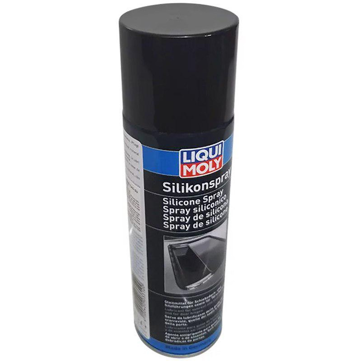 Chai xịt bảo dưỡng cao su silicone chuyên dụng Liqui Moly 3310 - không chứa dầu, tăng độ bóng, bảo vệ và chống tĩnh điện, bụi bặm