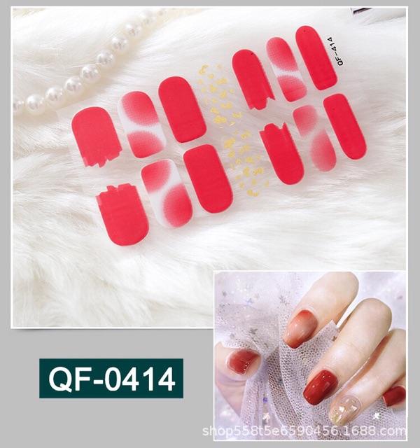 Set dán móng tay Nails dán nghệ thuật nhiều màu - có ngay bộ móng đẹp trong 5 phút (Nail wraps / Nail stickers) CAM05