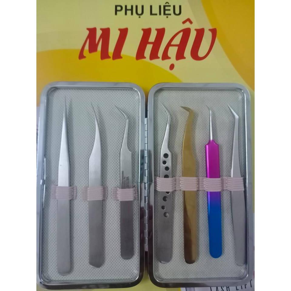 Bóp đựng nhíp nối mi, bóp đựng nhíp nối mi bằng da - BĐN
