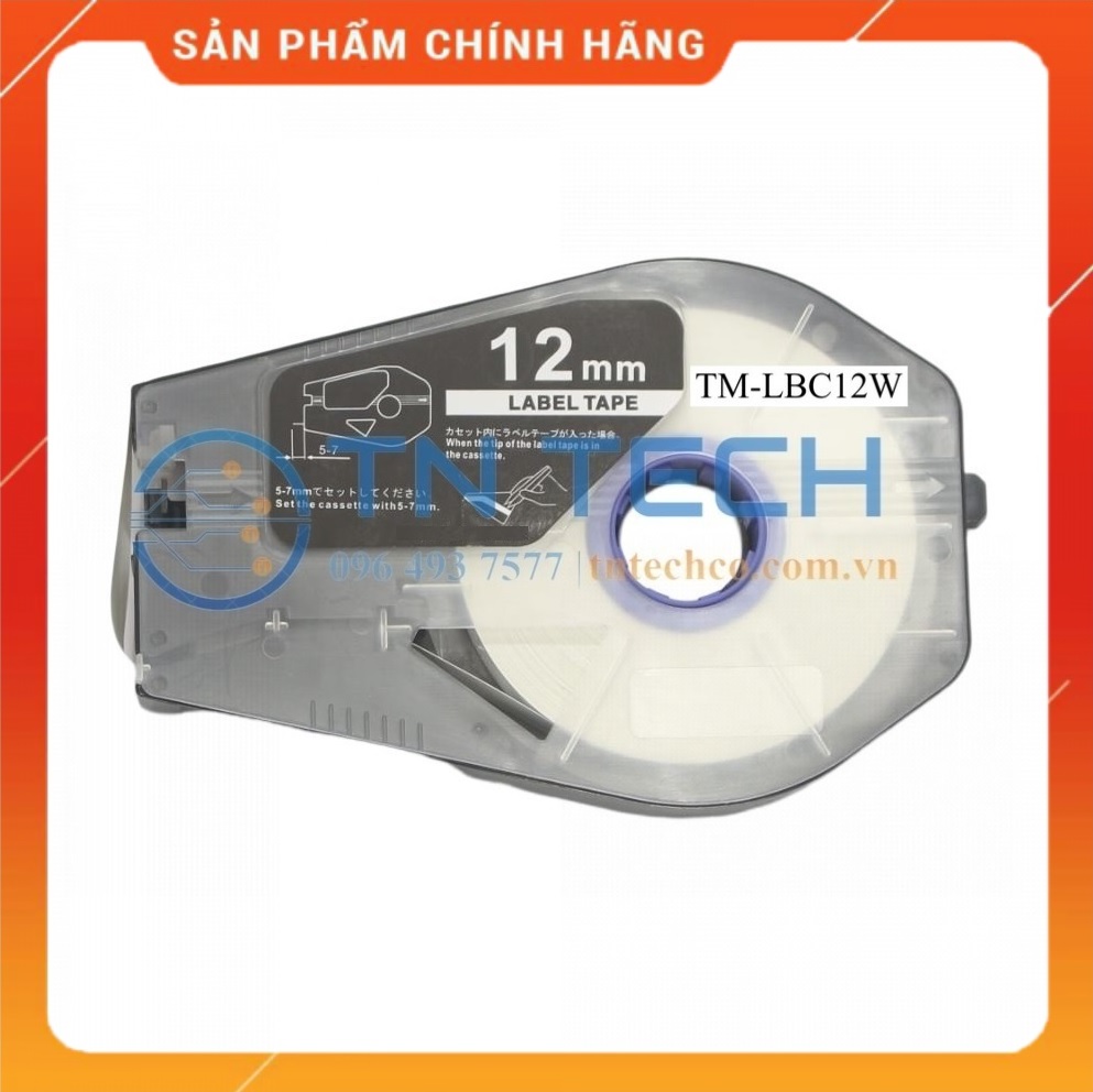 NHÃN IN CANON TM-LBC12W (3476A028) [Hàng nhập khẩu]