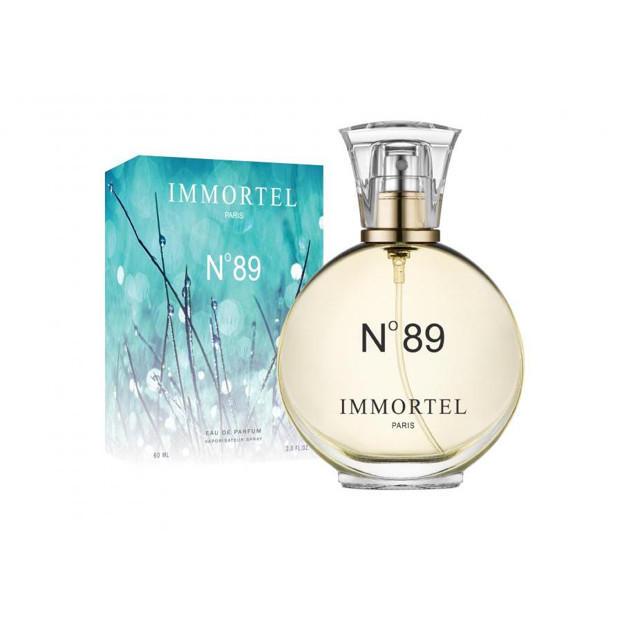 Nước hoa Unisex IMMORTEL PARIS No89 dung tích  60ml Eau De Parfum - Với mùi hương đầy lôi cuốn tạo nên một vẻ đẹp phương Đông mềm mại.