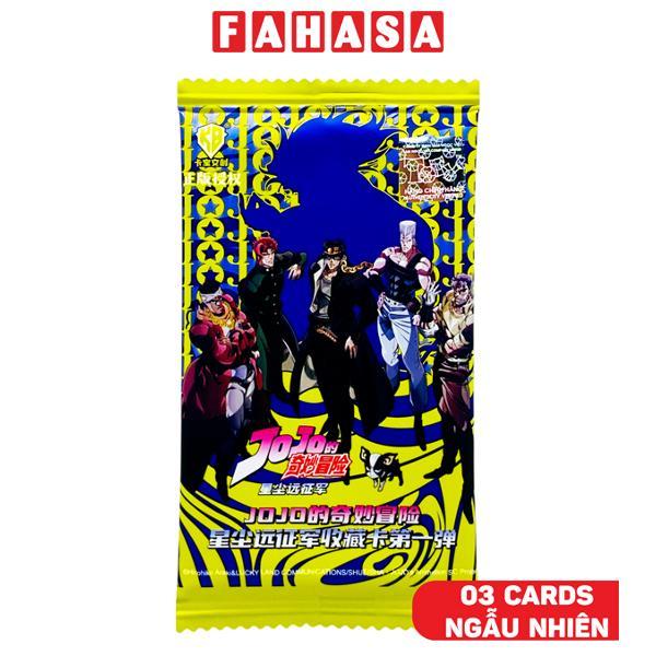 Card Bo Góc Jojo's Bizarre Adventure - Stardust Crusaders Series 1 - Kabao BJ02 (3 Cards Ngẫu Nhiên/Túi)