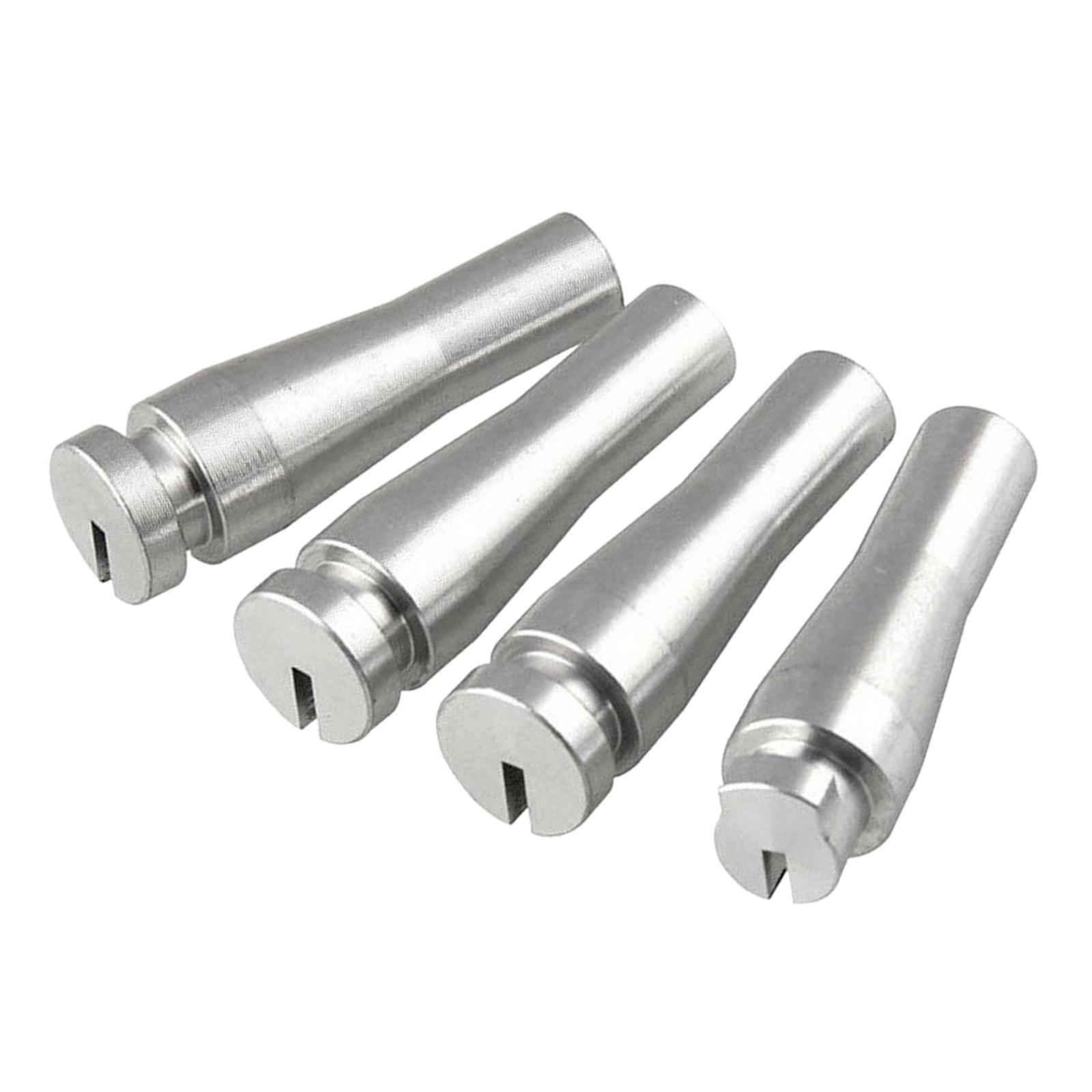 4x Car Door Latch Cable Repair , Replacement Aluminum Latch Lock Cable Ends for Good Performance Easy Installation
