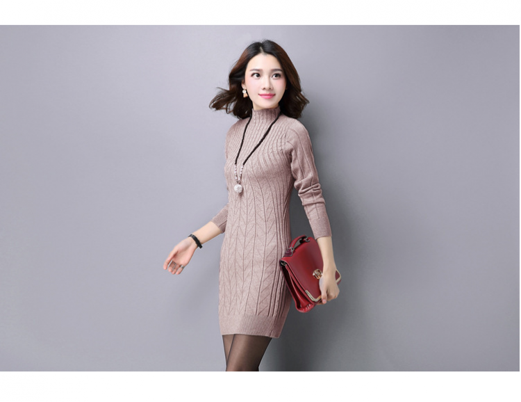 [FREE SHIP] Đầm len sang trọng quý phái - KT299 9