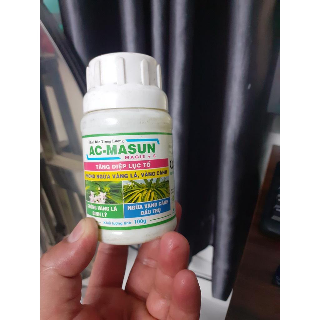 Tăng diệp lục tố ac-masun