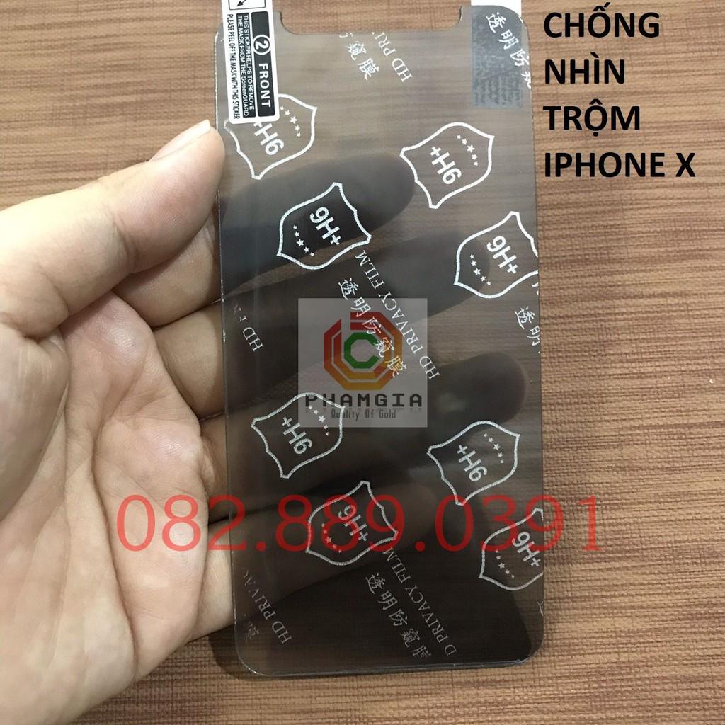 Dán Kính Cường Lực Dẻo Chống Nhìn Trộm cho iPhone Đủ Các Dòng từ iPhone 2G - 13 promax