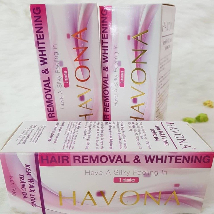 KEM TẨY WAX LÔNG TRẮNG DA HAVONA 2