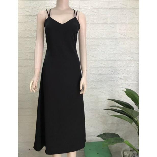 (sẵn-có ảnh chụp) MAXI SUÔNG DÂY ĐAN LƯNG XINH XUẤT SẮC