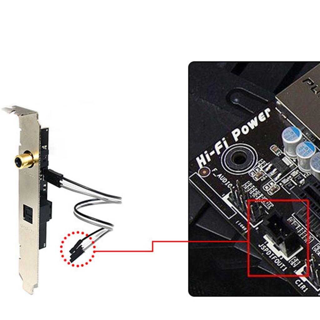 Optical Fiber Card,24Bit 192KHz Multi-Channel