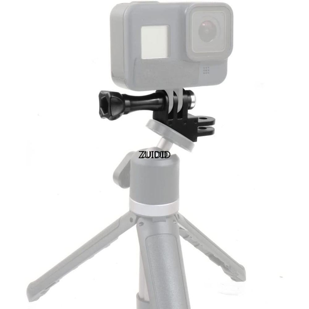 2 Chiếc 90 Độ Bộ Chuyển Đổi Hướng Điều Chỉnh Xoay Cánh Tay Đa Chuyển Đổi Khuỷu Tay Chân Máy Cho GoPro Hero 10 9 8 7 Camera Hành Động