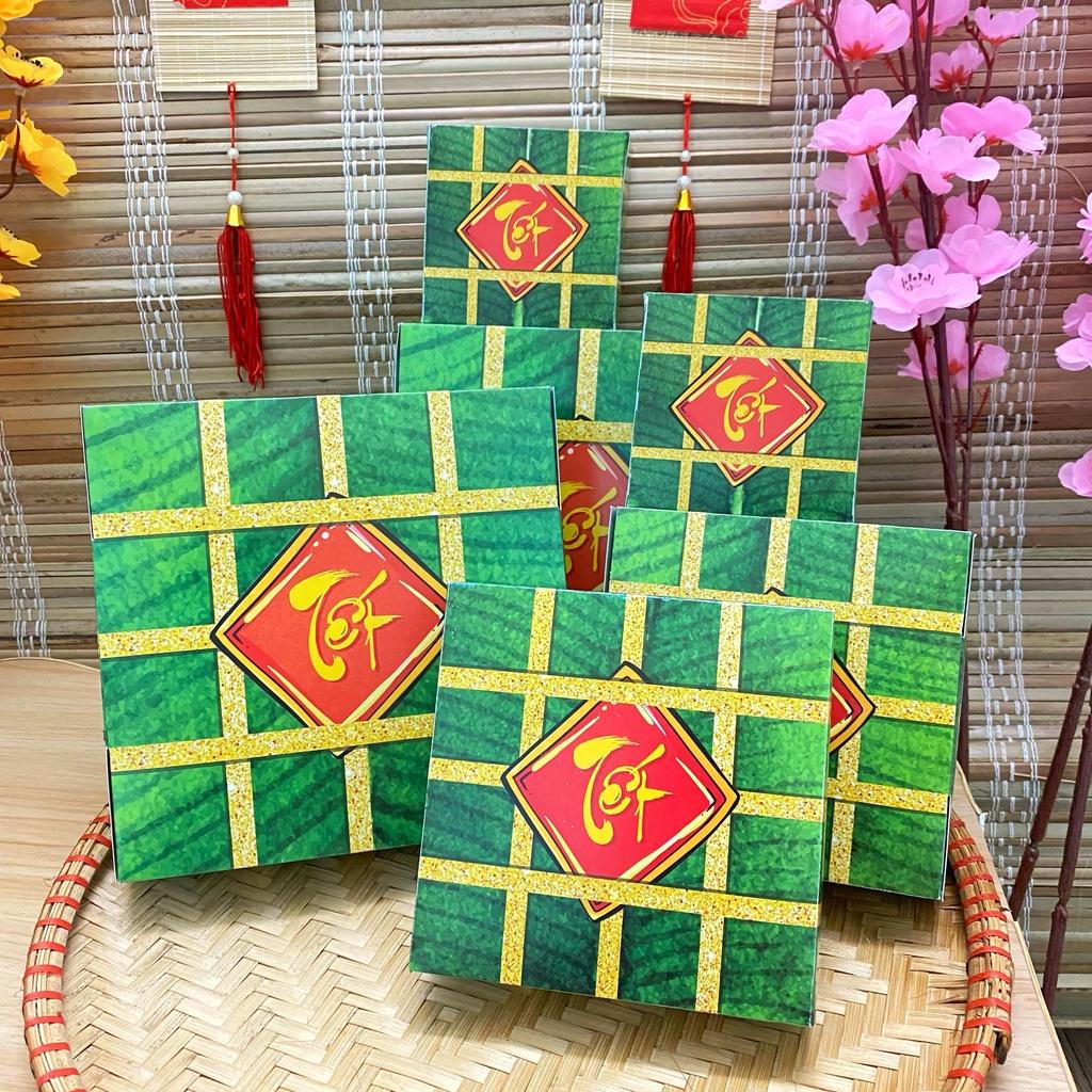 Mô hình bánh chưng bánh tét trang trí tết 2022