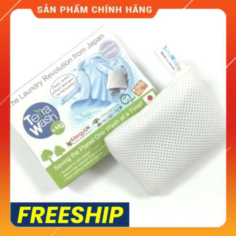 Túi Giặt Quần Áo Thông Minh Magie Terra Wash +Mg 125g Sử Dụng Được 365 Lần Giặt Mỗi Lần 8kg Quần Áo.