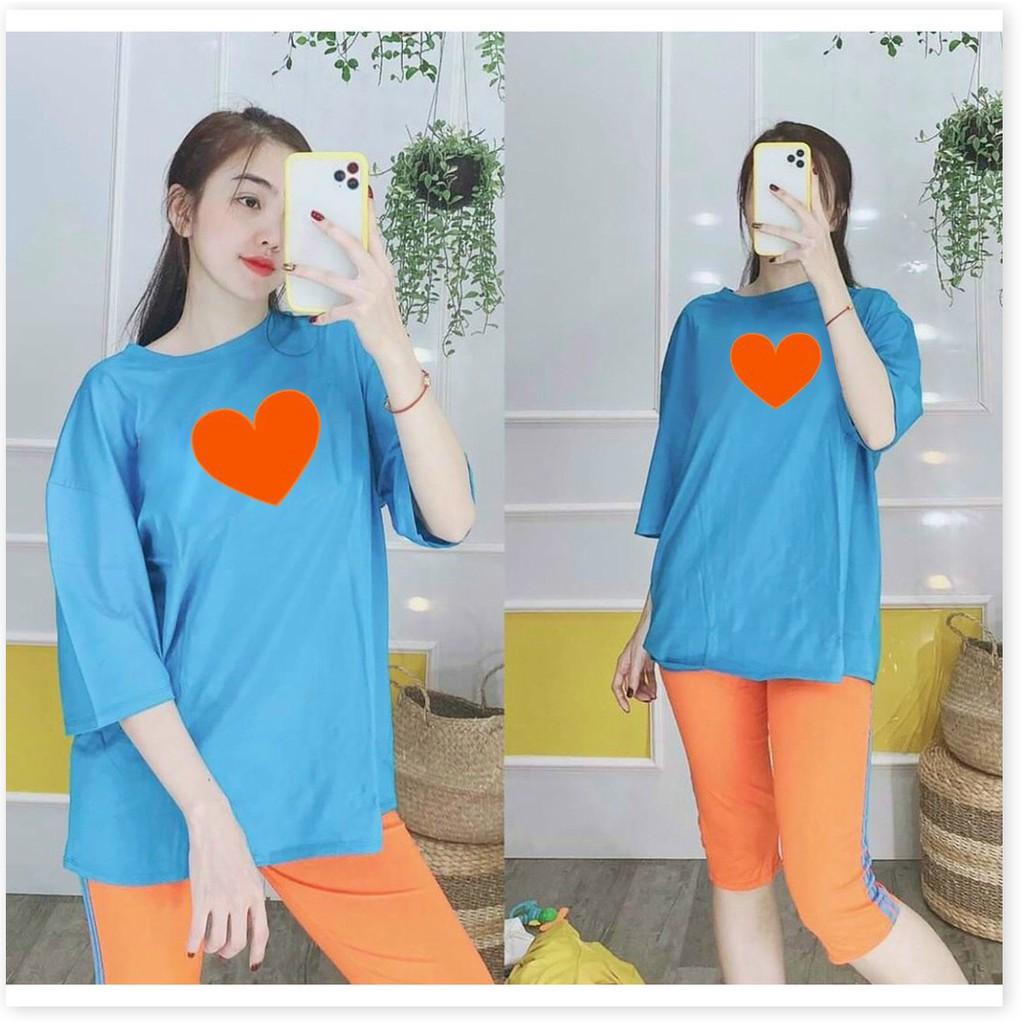 SET BỘ THUN COTTON,THIẾT KẾ HỌA TIẾT SIÊU XINH,CHẤT LIỆU VÃI CO GIẢN 4C VÀ THOÁNG MÁT THỜI TRANG KME.STORE