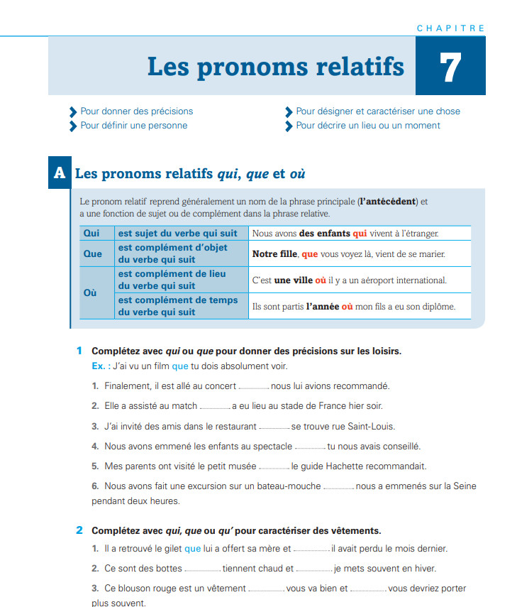 Sách học tiếng Pháp: En Contexte : Exercices de grammaire B1