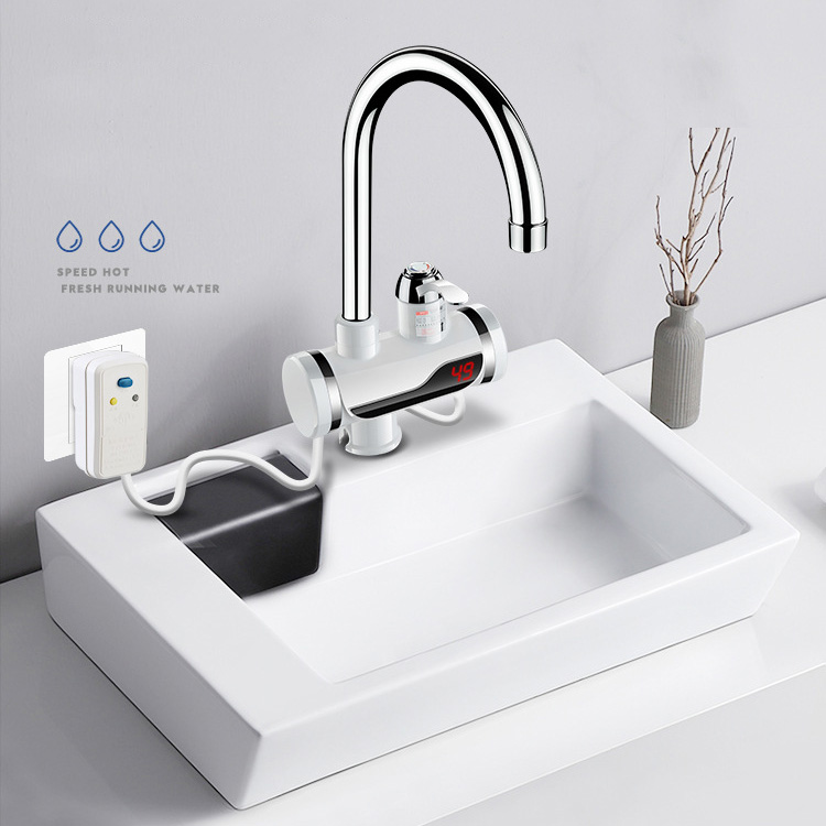 Máy làm nóng nước trực tiếp tại vòi QWater RX-02 kèm vòi sen