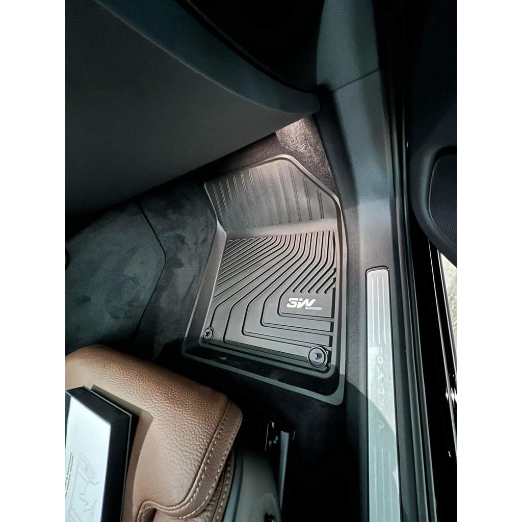 Thảm lót sàn xe ô tô Volvo XC60 2017- đến nay Nhãn hiệu Macsim 3W chất liệu nhựa TPE đúc khuôn cao cấp - màu đen