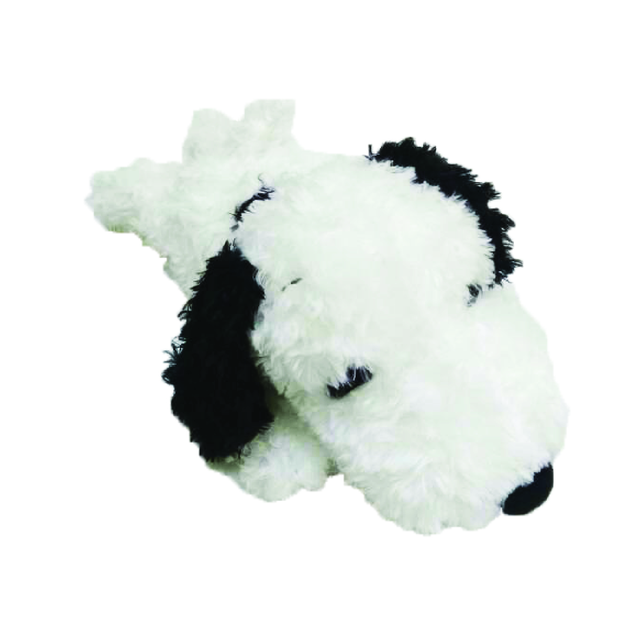 Gấu bông chú chó Snoopy chính hãng - dáng nằm lông xoăn - 70cm