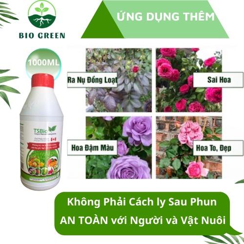 Phân bón hữu cơ vi sinh,chế phẩm sinh học TSBIO 1L,thuốc trừ sâu sinh học, trị nhện đỏ,rệp sáp,vẽ bùa,bọ trĩ