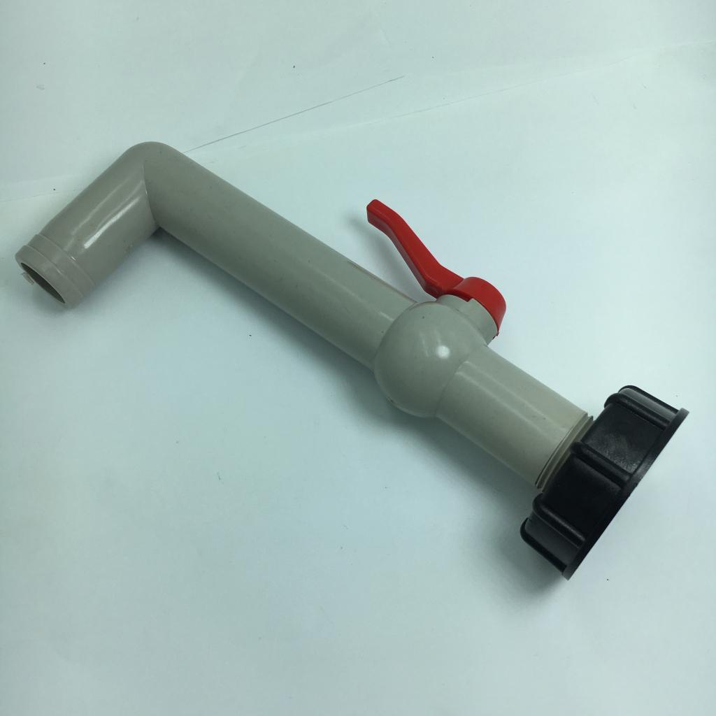 Set of 2, IBC 1L Tank IBC Tote Tap Adapter S60x6 Thread Part Outlet Fitting