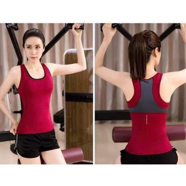 Quần đùi 2 lớp QT06 màu đen thể thao tập yoga, gym,erubic